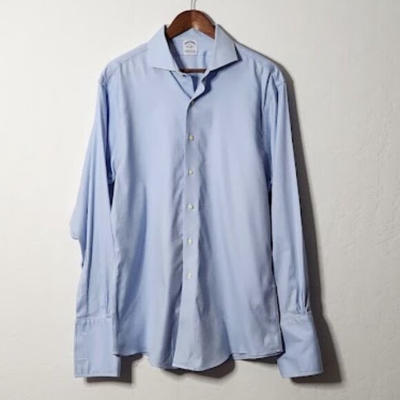 Brooks Brothers Men's French Cuff Dress Shirt in size 16 - Picture 1 of 5